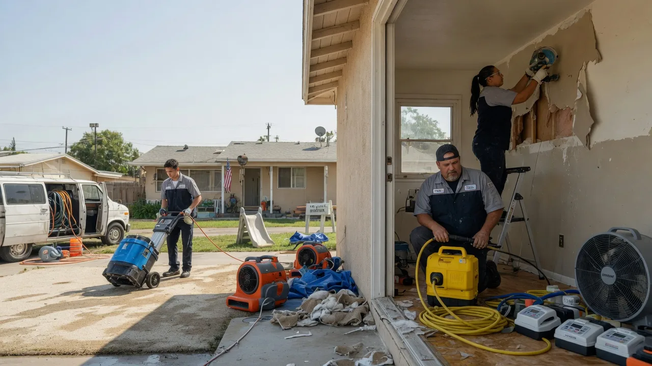 Water Damage Restoration in Sachse, TX near me